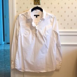 Banana Republic white pirate button down